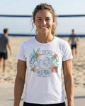 Pacific Floral SLVB Tee