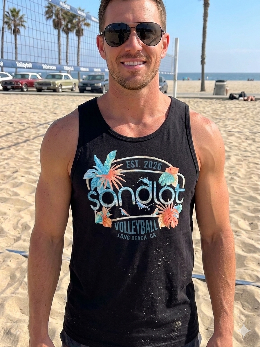 Men’s Pacific Floral Tank Top