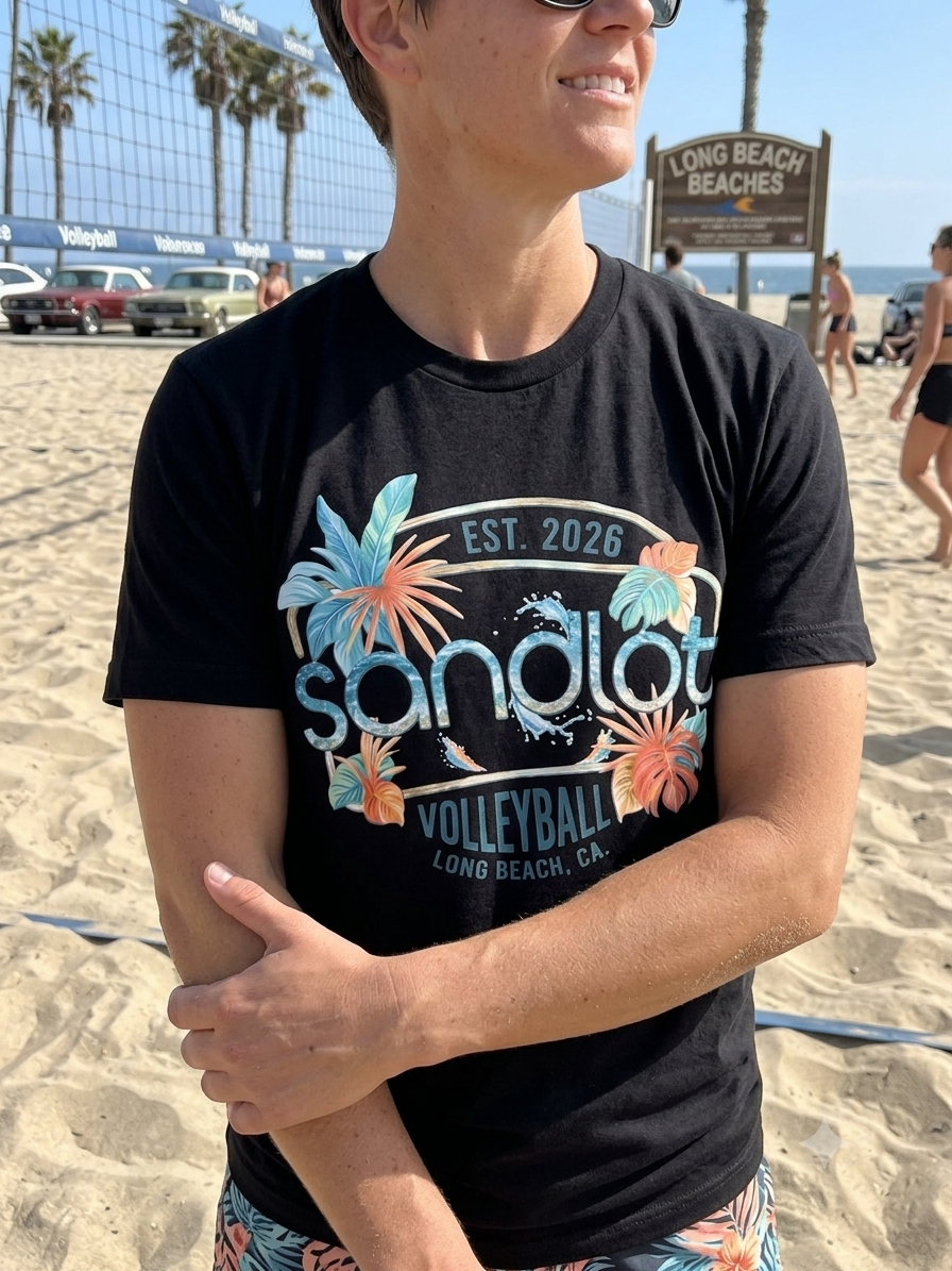 Pacific Floral SLVB Tee