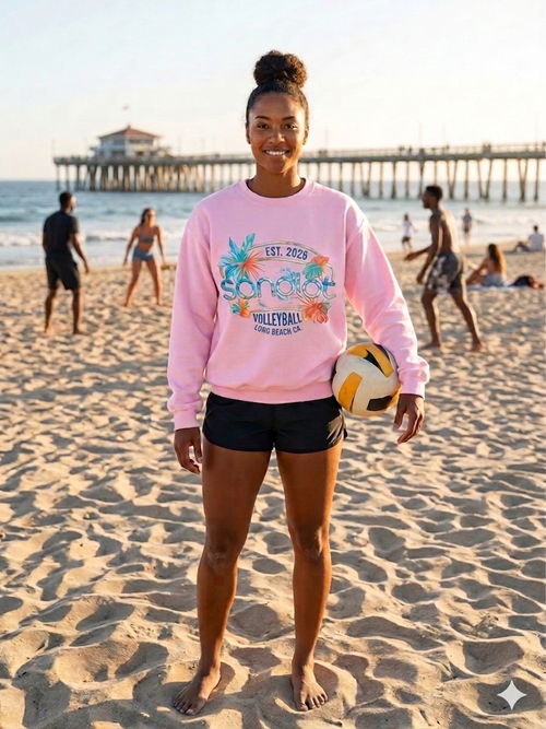 Pacific Floral Crewneck